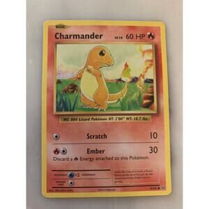 Charmander Pokemon Card
